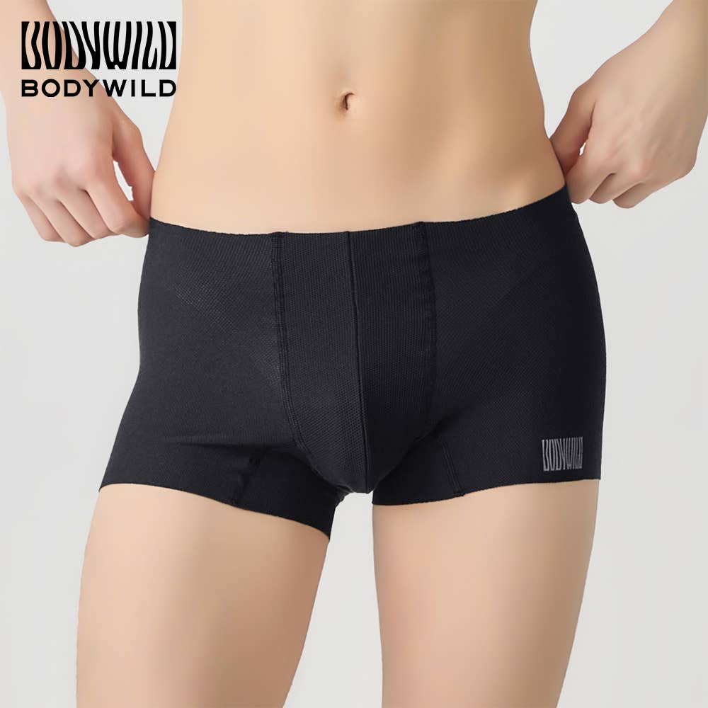 【腰ゴムなし】エアーズボクサーパンツ(前とじ)(メッシュ)【SALE】